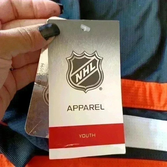 NHL Anaheim Ducks NWT Youth Jersey Inspired Sweater XL (18/20) XS/S Womens - Picture 9 of 13